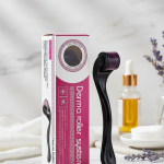 540 Derma Roller Titanium Micro Needle Roller 0.25mm Needles For Skin Care Professional Hair Growth Beard Growth dermaroller